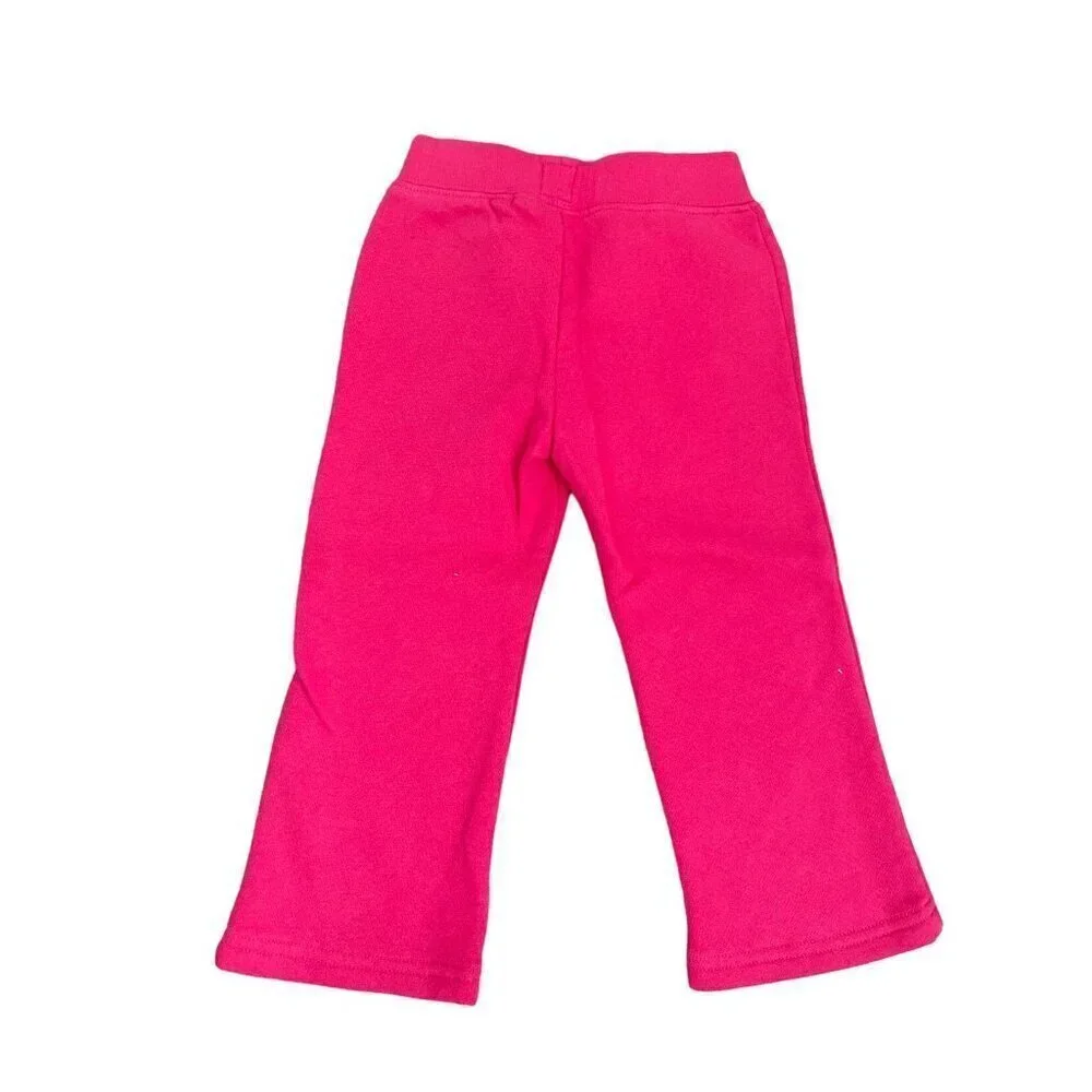 NEW Baby Gap Pink Flare Sweatpants